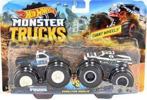 HOT WHEELS MONSTER TRUCKS   2 POLICE VS HOOLIGAN [FYJ64]