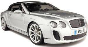 BENTLEY PLUS BBURAGO CONTINENTAL SUPERSPORTS CONVERTIBLE   1:18 