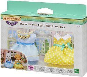 SYLVANIAN FAMILIES DRESS UP SET (LIGHT BLUE & YELLOW) [5370]