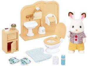 SYLVANIAN FAMILIES  CHOCOLATE RABBIT BROTHER SET [5015]