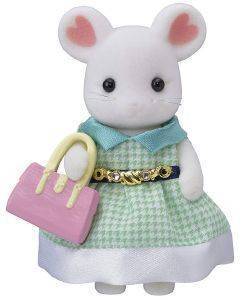 SYLVANIAN FAMILIES TOWN GIRL SERIES - MARSHMALLOW MOUSE [5364]