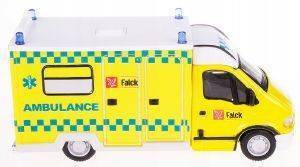 BBURAGO EMERGENCY FORCE RENAULT MASTER BBURAGO ΜΕΤΑΛΛΙΚΟ ΑΝΤΙΓΡΑΦΟ 1:50 ΑΣΘΕΝΟΦΟΡΟ (18/32004)
