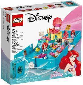 LEGO 43176 DISNEY PRINCESS ARIEL\'S STORYBOOK ADVENTURES