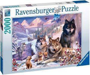 RAVENSBURGER ΛΥΚΟΙ ΣΤΟ ΧΙΟΝΙ RAVENSBURGER - 2000 ΚΟΜΜΑΤΙΑ