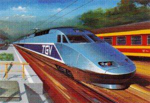 TREFL TGV TRAIN TREFL 1000 ΚΟΜΜΑΤΙΑ