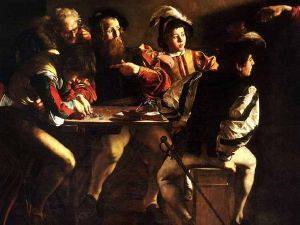 THE CALLING OF ST MATTHEW RICORDI 1500 