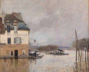 LA BARQUE PENDANT L\'INONDATION A PORT-MARLY RICORDI 2000 ΚΟΜΜΑΤΙΑ LA BARQUE PENDANT L\'INONDATION A PORT-MARLY RICORDI 2000 ΚΟΜΜΑΤΙΑ