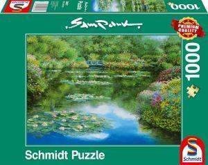 SAM PARK WATER LILY POND SCHMIDT 1000 