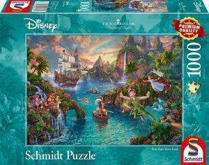 THOMAS KINKADE DISNEY PETER PAN SCHMIDT 1000 