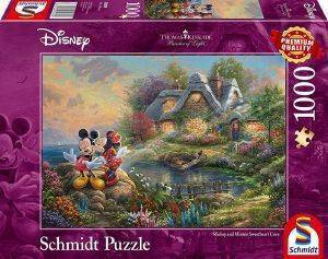 THOMAS KINKADE DISNEY SWEETHEARTS MICKEY-MINNIE SCHMIDT 1000 ΚΟΜΜΑΤΙΑ