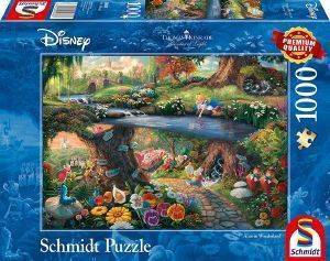 THOMAS KINKADE DISNEY ALICE IN WONDERLAND SCHMIDT 1000 