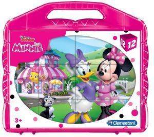DISNEY MINNIE CUBE PUZZLE CLEMENTONI 12 �����