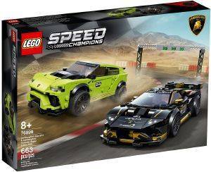 LEGO 76899 SPEED CHAMPIONS LAMBORGHINI URUS ST-X & LAMBORGHINI HURACAN SUPER TROFEO EVO