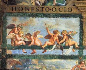 RICORDI ROMANO: SALOTTO DI PSICHE, CONVITO RUSTICO, DETTAGLIO, PALAZZO DEL TE