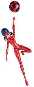 MIRACULOUS DELUXE ������� �� ����������� ZIPLINE LADYBUG 19CM [MRA09000]
