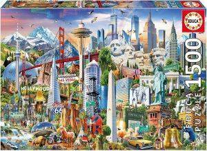 EDUCA PUZZLE ASIA LANDMARKS EDUCA 1500 ΚΟΜΜΑΤΙΑ