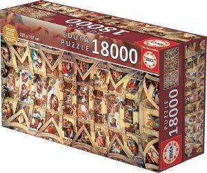 EDUCA PUZZLE SISTINE CHAPEL E 18000TMX [.016.065]