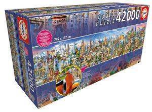 EDUCA PUZZLE AROUND THE WORLD 42000TMX [.017.570]