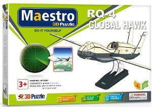 MAESTRO MAESTRO 3D PUZZLE RQ-4 GLOBAL HAWK 24ΤΜΧ (Π.002.007)