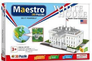 MAESTRO MAESTRO 3D PUZZLE THE WHITE HOUSE 60ΤΜΧ ( Π.001.004)