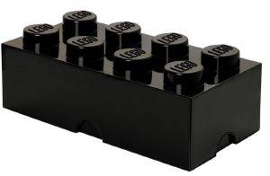 LEGO 40041733 STORAGE BRICK 8 BLACK