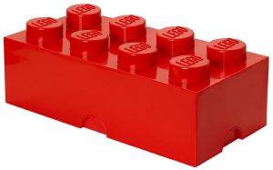 LEGO 40041730 STORAGE BRICK 8 RED