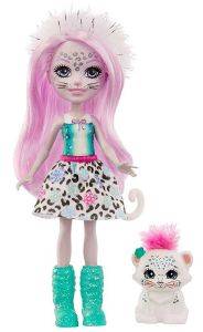 ENCHANTIMALS   KAI  -   SYBIL SNOW LEOPARD AND FLAKE