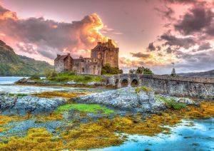 EILEAN DONAN CASTLE SCOTLAND BLUEBIRD 3000 ��������