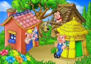 THE THREE LITTLE PIGS BLUEBIRD 48 ��������