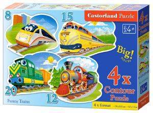 FUNNY TRAINS CASTORLAND 4X 55 