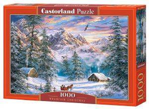 MOUNTAIN CHRISTMAS CASTORLAND 1000 ��������