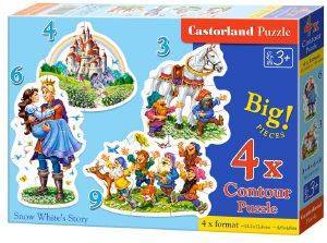 SNOW WHITE\'S STORY CASTORLAND 4X 18 ��������