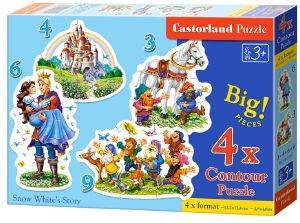 SNOW WHITE\'S STORY CASTORLAND 4X 18 