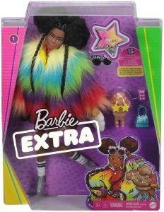 BARBIE EXTRA - RAINBOW COAT [GVR04]- 