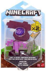 MINECRAFT  DYED CAT 8CM [GTP08]