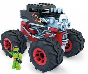 MEGA BLOKS - HOT WHEELS MONSTER TRUCKS ������� BONE SHAKER 187��� [GVM27]