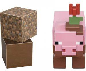 MINECRAFT �������� CAVES & CLIFFS MUDDY PIG 8CM [GTP22]