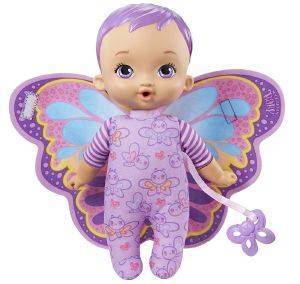 MY GARDEN BABY MY FIRST BABY DOLL  PURPLE BUTTERFLY [HBH39]