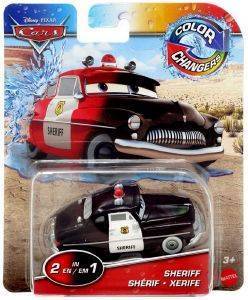 MATTEL CARS ������������� COLOR CHANGERS SHERIFF [GTM39]