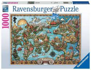 ΧΑΡΤΗΣ ΤΗΣ ΑΤΛΑΝΤΙΔΑΣ RAVENSBURGER 1000 ΚΟΜΜΑΤΙΑ ΧΑΡΤΗΣ ΤΗΣ ΑΤΛΑΝΤΙΔΑΣ RAVENSBURGER 1000 ΚΟΜΜΑΤΙΑ