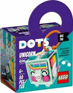 LEGO 41940 DOTS BAG TAG UNICORN