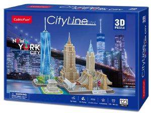 CITY LINE NEW YORK CUBIC FUN 123 