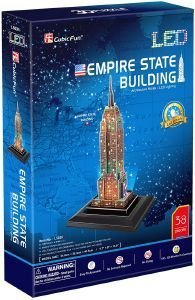CUBIC FUN EMPIRE STATE BUILDING LED CUBIC FUN 38 ΚΟΜΜΑΤΙΑ