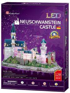 NEUSCHWANSTEIN CASTLE LED CUBIC FUN 128 ΚΟΜΜΑΤΙΑ NEUSCHWANSTEIN CASTLE LED CUBIC FUN 128 ΚΟΜΜΑΤΙΑ