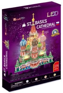 ST. BASIL\'S CATHEDRAL LED CUBIC FUN 224 