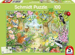 ANIMALS IN THE FOREST SCHMIDT 100  [56370]