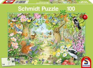 ANIMALS IN THE FOREST SCHMIDT 100 