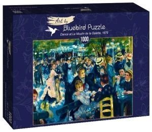 RENOIR - DANCE AT LE MOULIN DE LA GALETTE 1876 BLUEBIRD 1000 