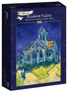 VINCENT VAN GOGH - THE CHURCH IN AUVERS-SUR-OISE 1890 BLUEBIRD 1000 ΚΟΜΜΑΤΙΑ