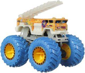  MONSTER TRUCKS GLOW IN THE DARK 5 ALARM [HCB53]